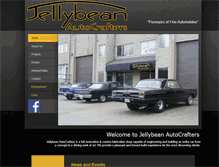 Tablet Screenshot of jellybeanhotrods.com